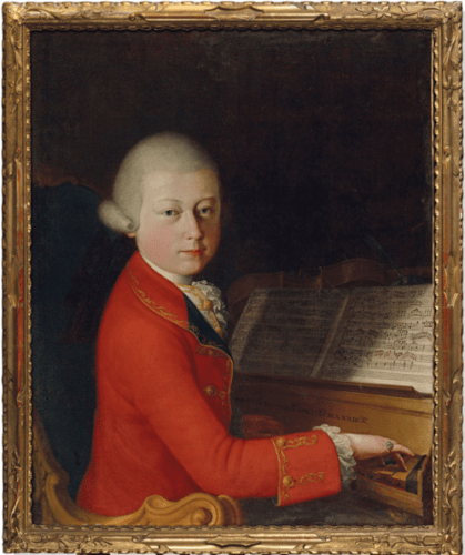 モーツァルトの肖像画高額落札の理由とは 本物の肖像画と絵の楽譜の真相 Joy Life